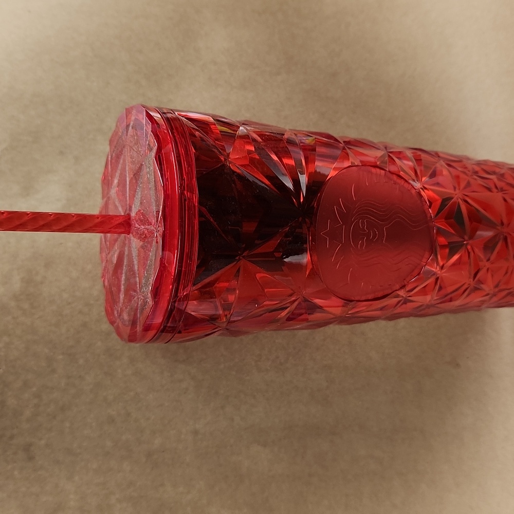 Tumbler Starbucks red color